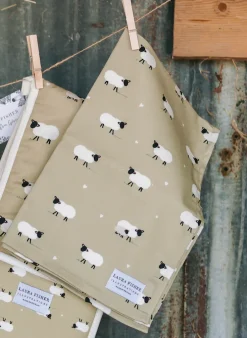 Sheep Cotton Tea Towel