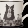 Sheep Dog Mug By Moorland Pottery