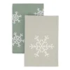 Snowflake Cotton Tea Towel 2 Pack
