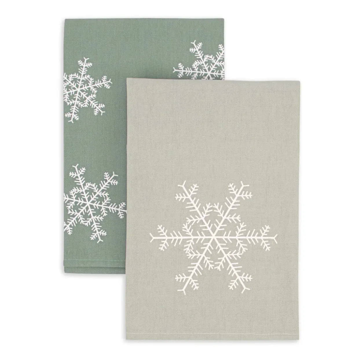 Snowflake Cotton Tea Towel 2 Pack