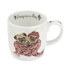 Snug As A Pug' Bone China Mug