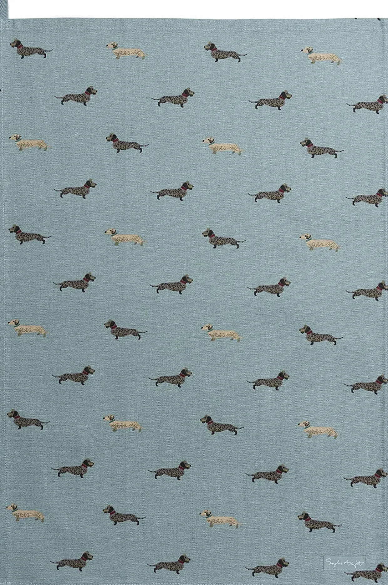 Sophie Allport Dachshund Tea Towel