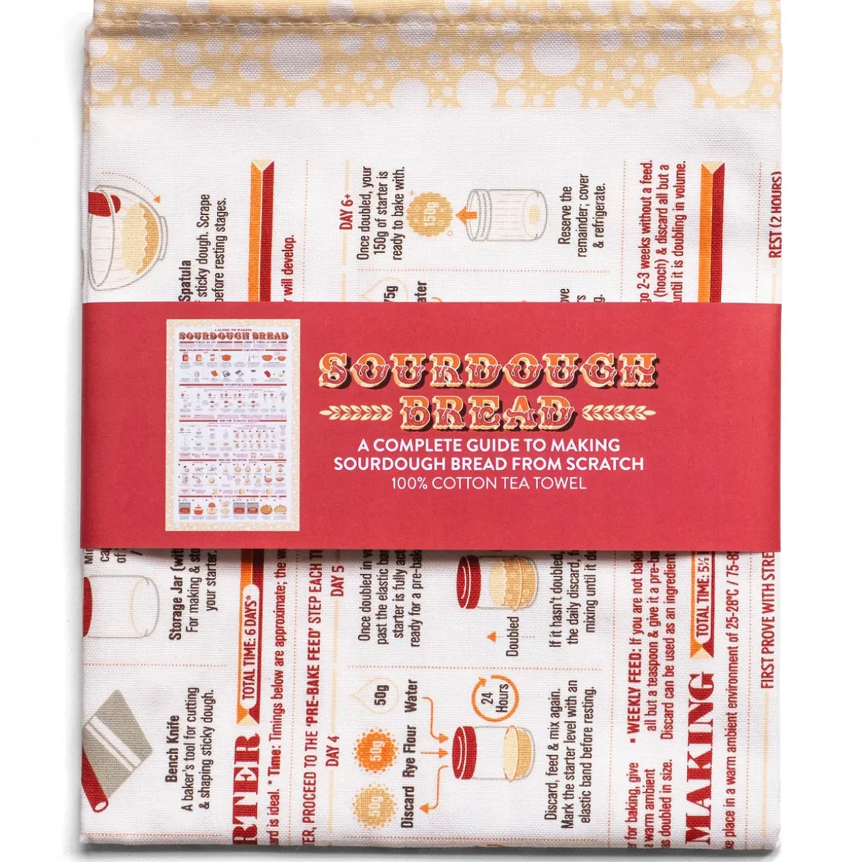Sourdough Bread Tea Towel
