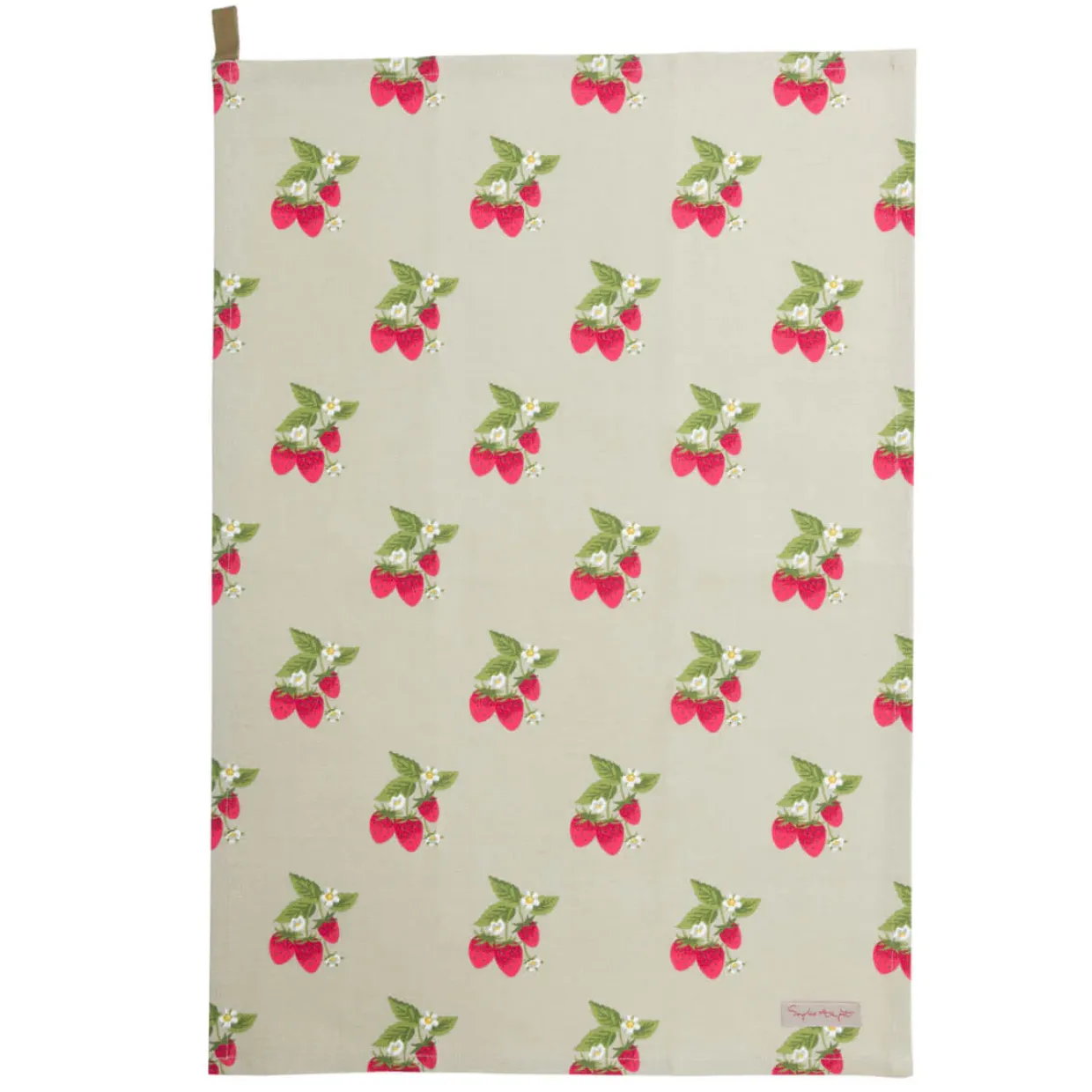 Strawberries Set Of 2 Tea Towels By Sophie Allport