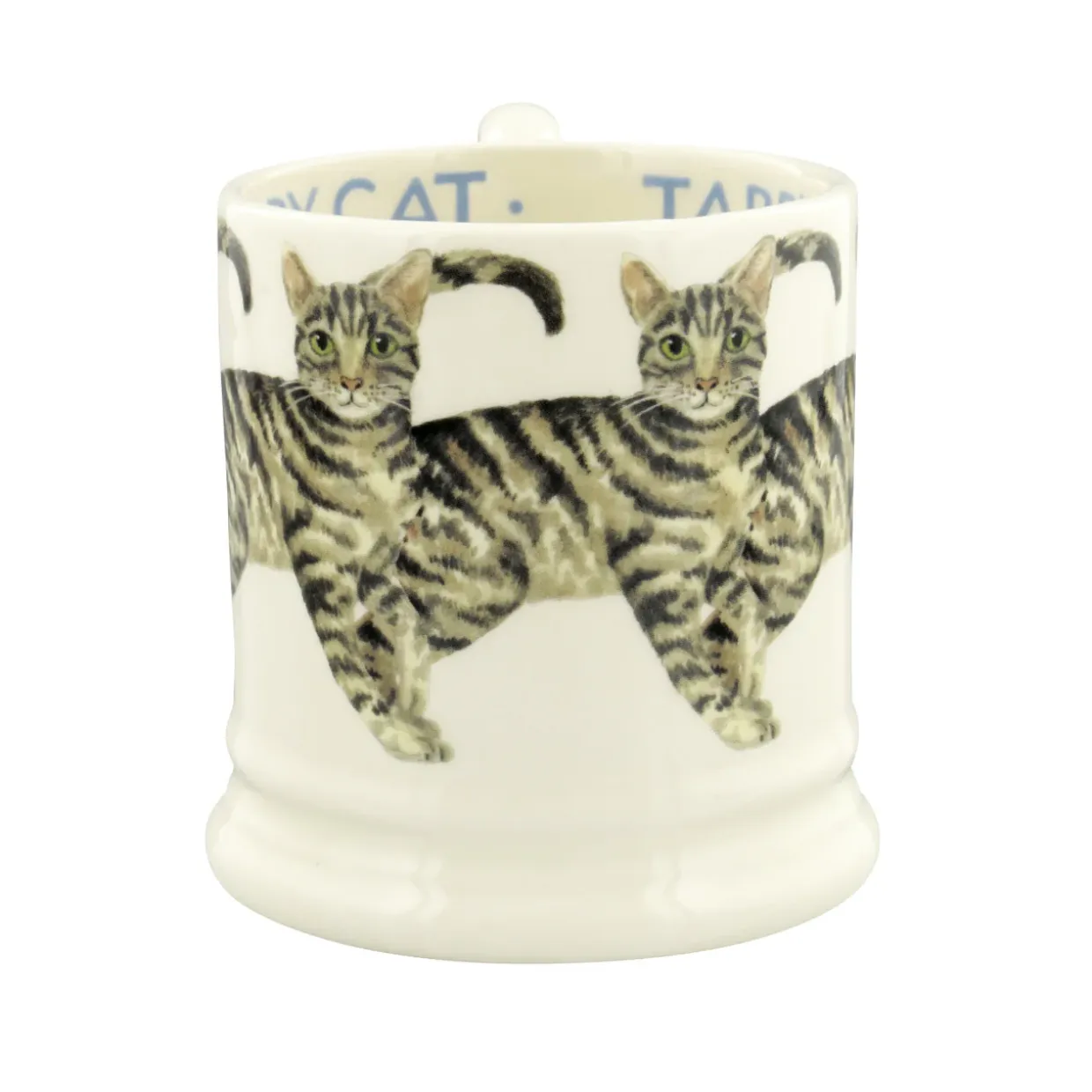Tabby Cat 1/2 Pint Mug