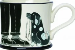 Take The Leash - It's A Dog's Life Mug By Moorland Pottery