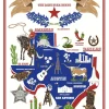 Texas Cotton Tea Towel