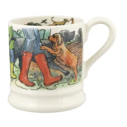 The Good Life Favorite Dog Walks 1/2 Pint Mug