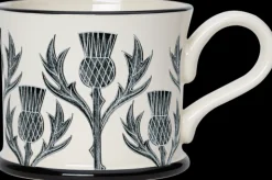 Thistle Mug By Moorland Pottery