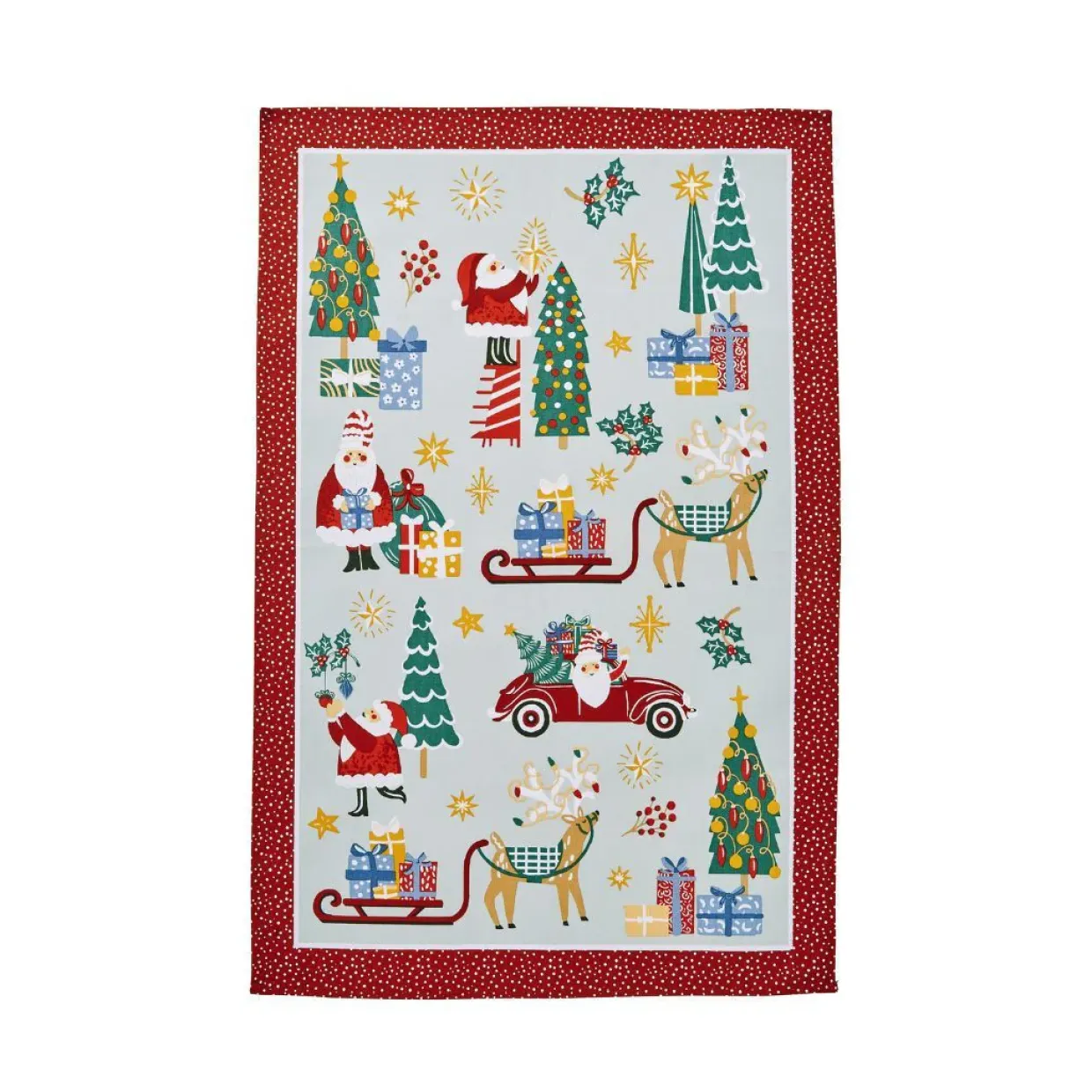 Tis The Season Recycled Cotton Tea Towel