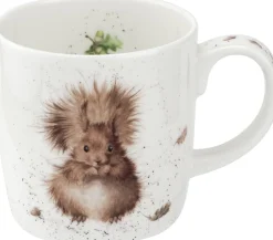 Treetops Redhead' Squirrel Bone China Mug