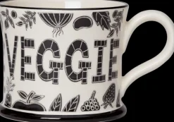 Trust Me I'M Veggie Mug By Moorland Pottery