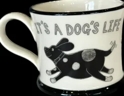 Walkies In Concord, Ma Mug By Moorland Pottery