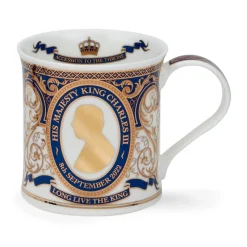 Wessex King Charles Iii Accession To The Throne Gold Mug