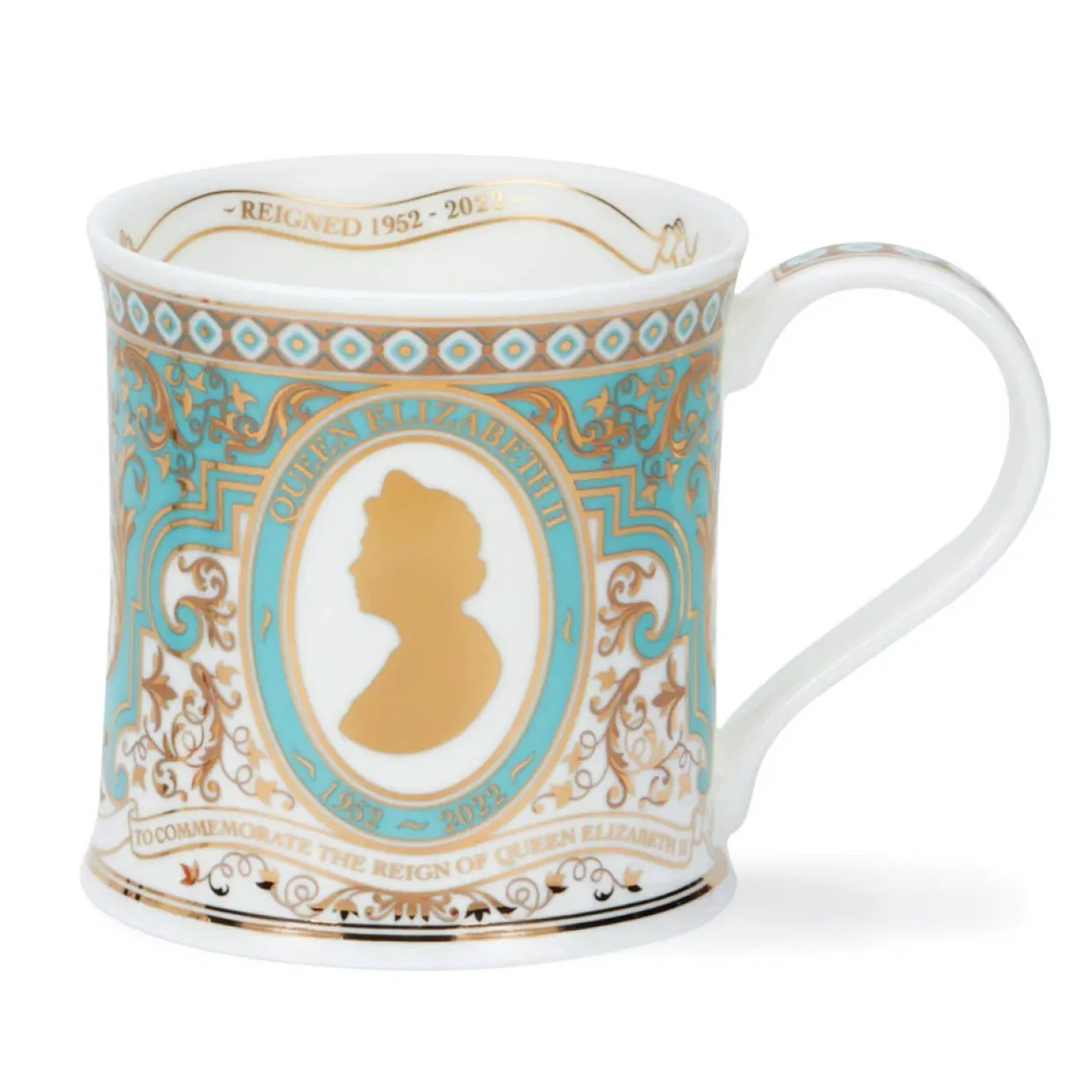 Wessex The Life & Reign Of Queen Elizabeth Ii Gold Mug