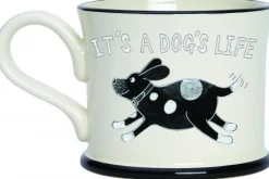 What Midlife Crisis? - It's A Dog's Life Mug By Moorland Pottery