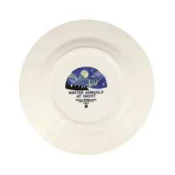 Winter Animals Winter Owls 8 1/2 Inch Plate