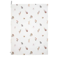 Woodlanders' Woodland Animal Tea Towel