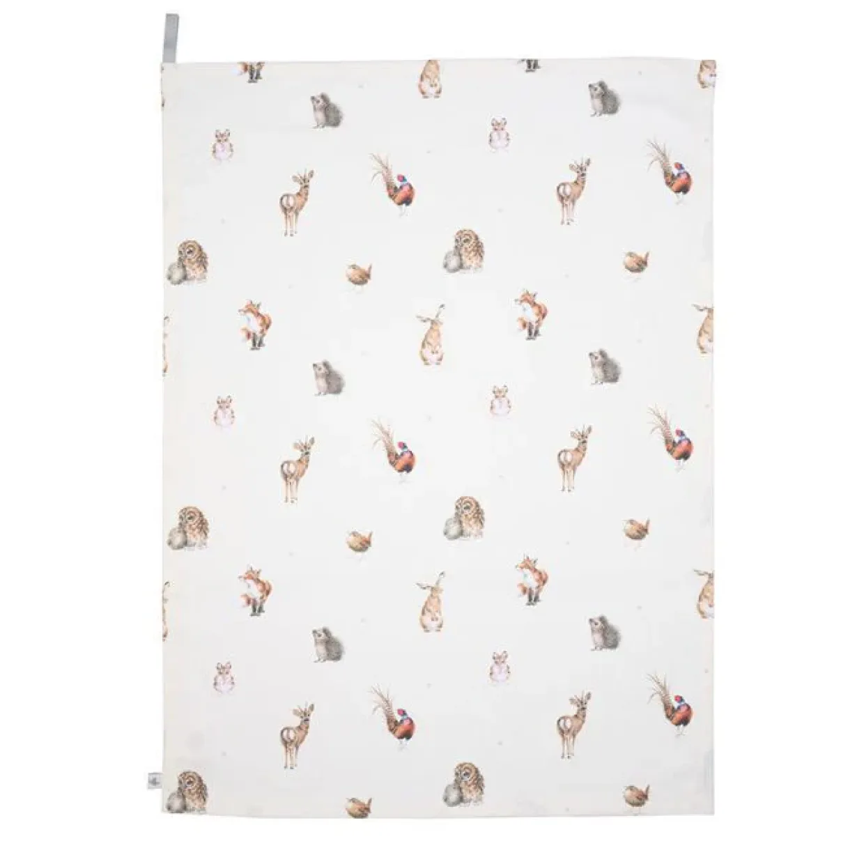 Woodlanders' Woodland Animal Tea Towel