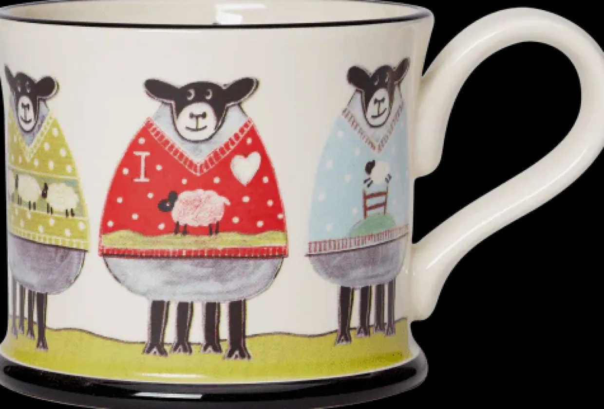 Woolly Jumpers Mug By Moorland Pottery