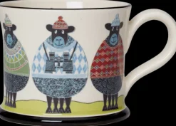 Woolly Ramblers Mug By Moorland Pottery