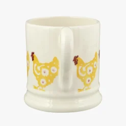 Yellow Hen 1/2 Pint Mug
