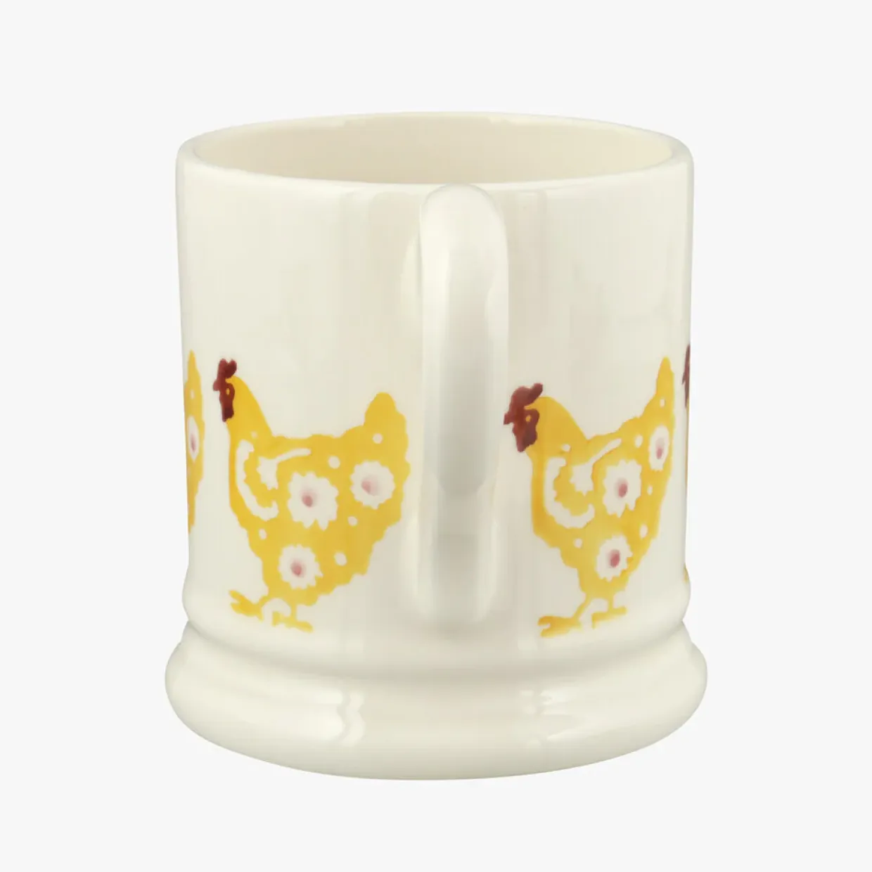 Yellow Hen 1/2 Pint Mug
