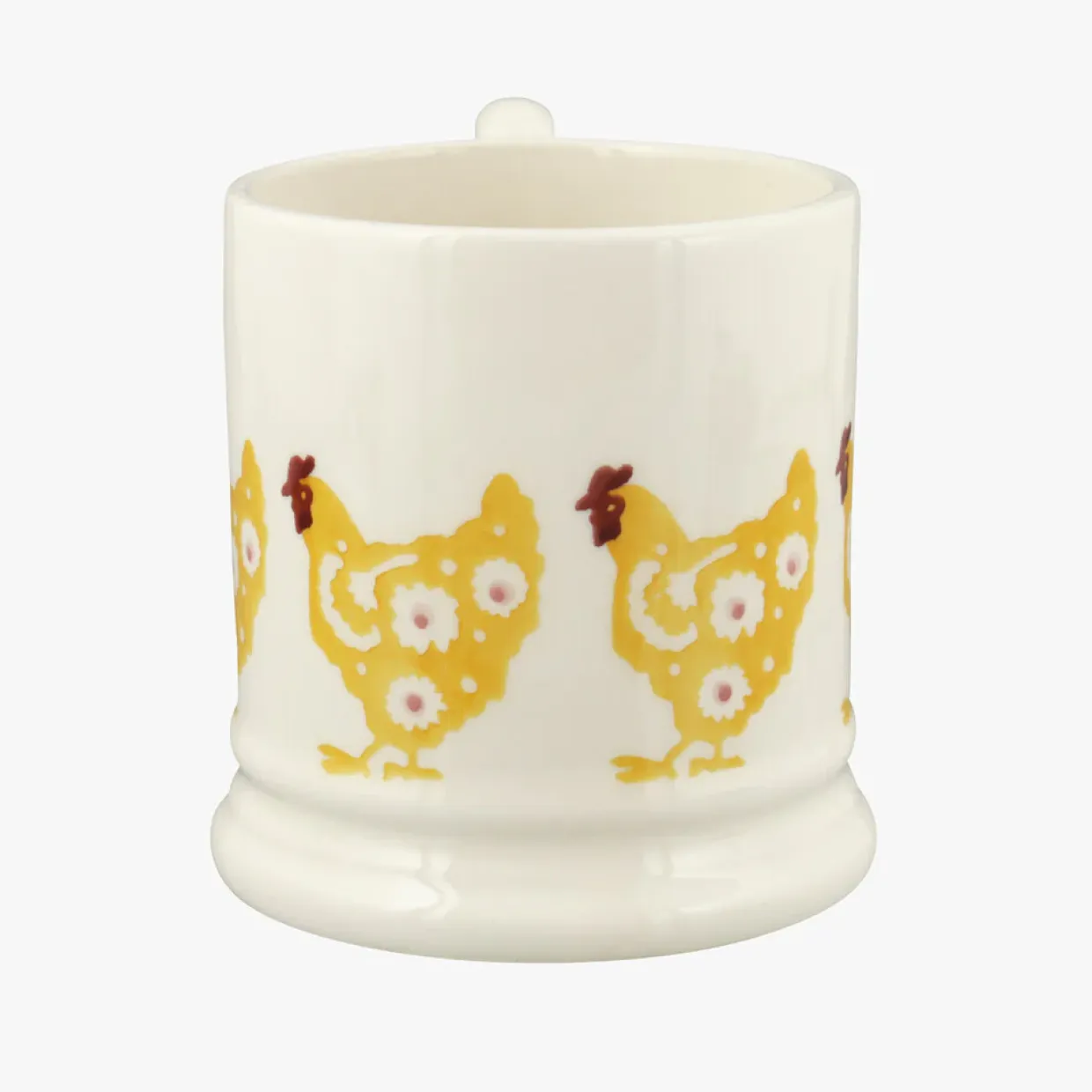 Yellow Hen 1/2 Pint Mug