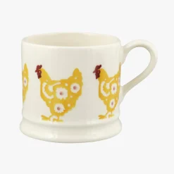 Yellow Hen Small Mug